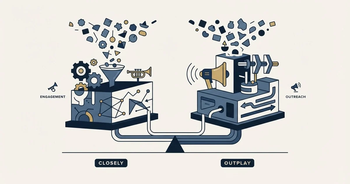 Editorial illustration for Closely vs Outplay