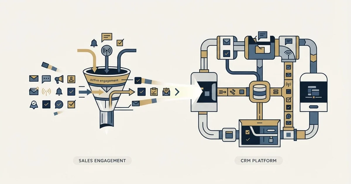 Editorial illustration for Closely vs Pipeline CRM
