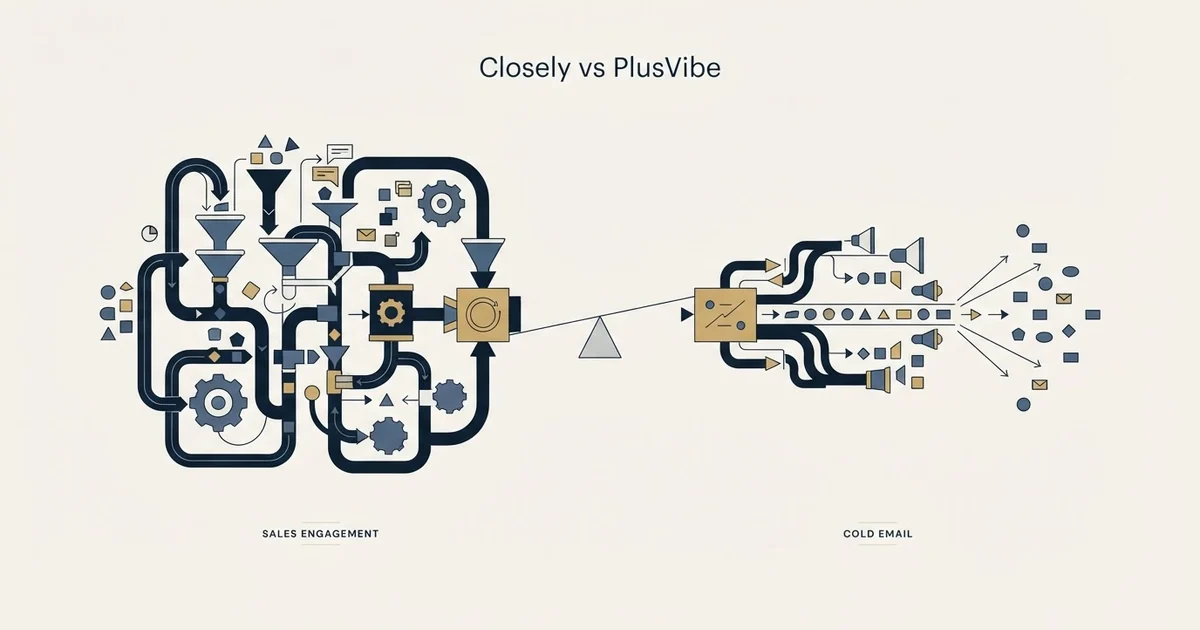 Editorial illustration for Closely vs PlusVibe