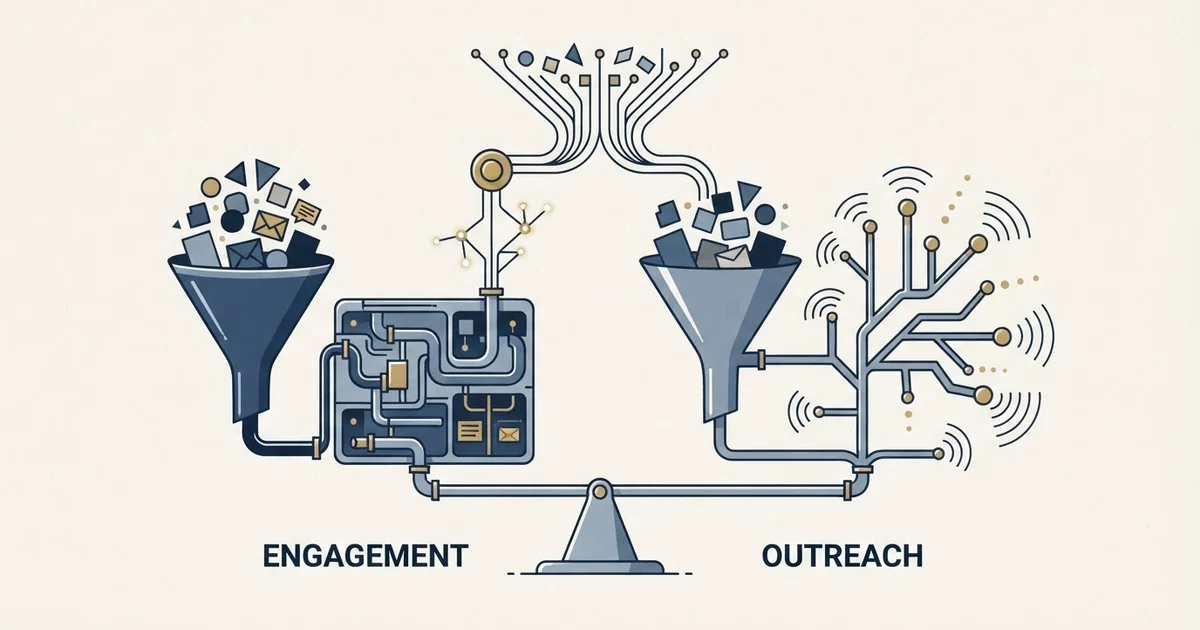 Editorial illustration for Closely vs ReachInbox