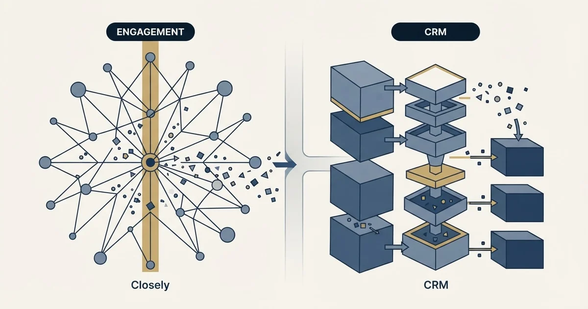 Editorial illustration for Closely vs Salesflare