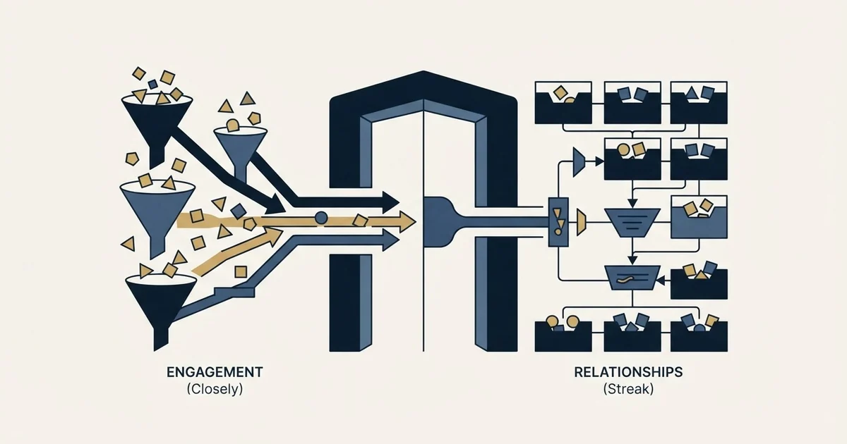 Editorial illustration for Closely vs Streak