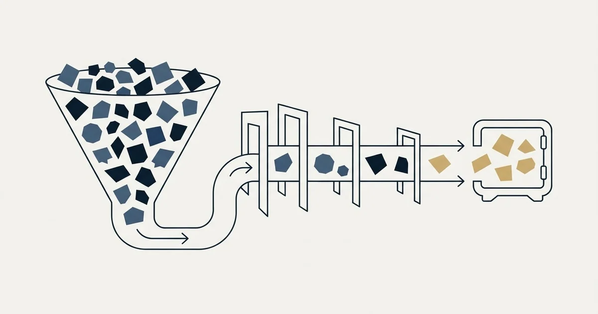 Editorial illustration for Closing Ratio