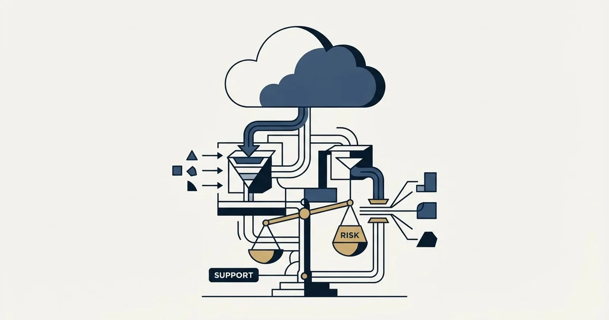 Editorial illustration for Cloud-Based CRM