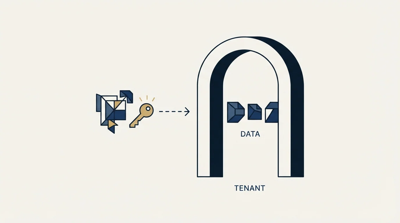 Section illustration: The mechanism, stated plainly