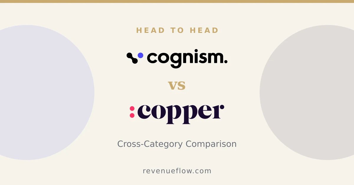 Branded cover: Cognism vs Copper: Cross-Category Comparison