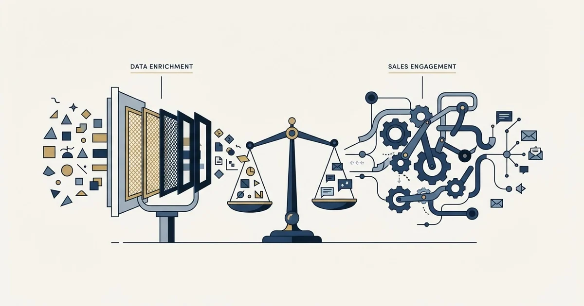 Editorial illustration for Cognism vs Humanlinker