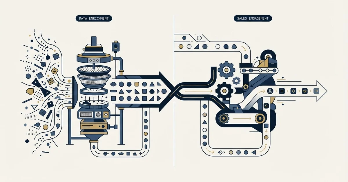 Editorial illustration for Cognism vs Qualifier.ai