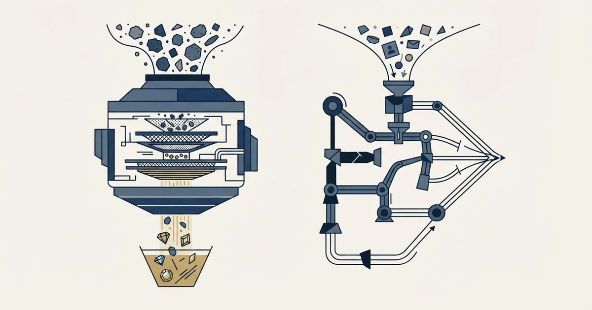 Editorial illustration for Cognism vs SalesRobot