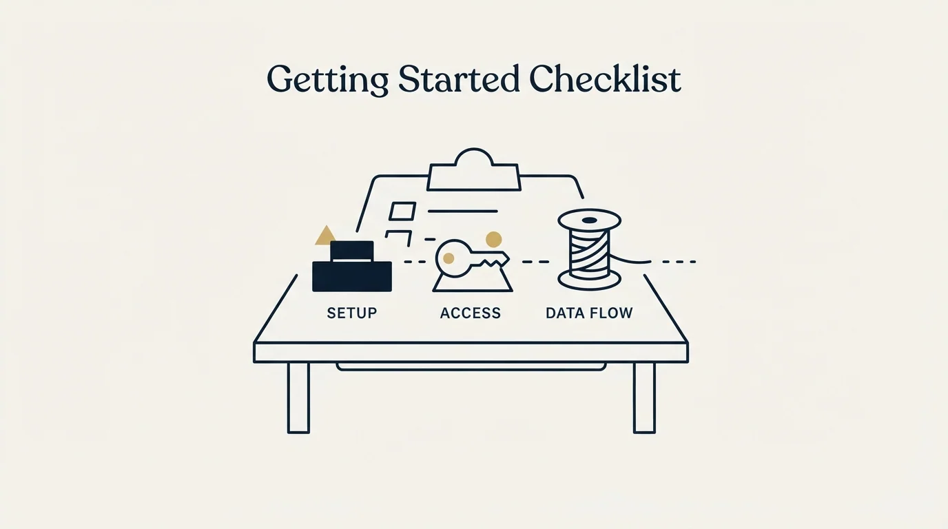 Section illustration: Getting Started Checklist