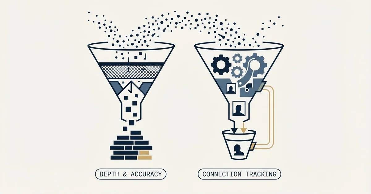 Editorial illustration for Cognism vs UserGems