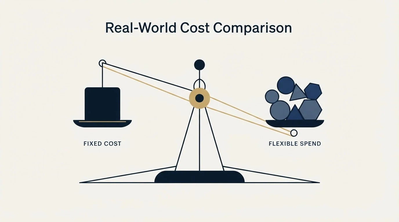 Section illustration: Real-World Cost Comparison