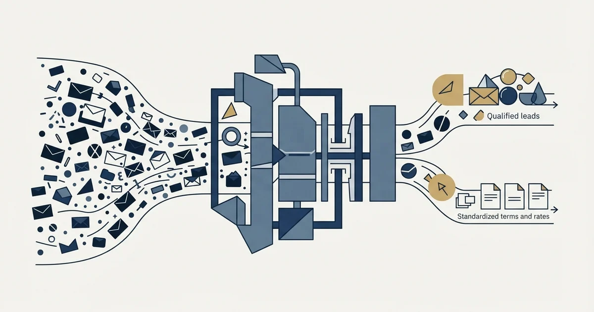 Editorial illustration for Cold Email Agencies