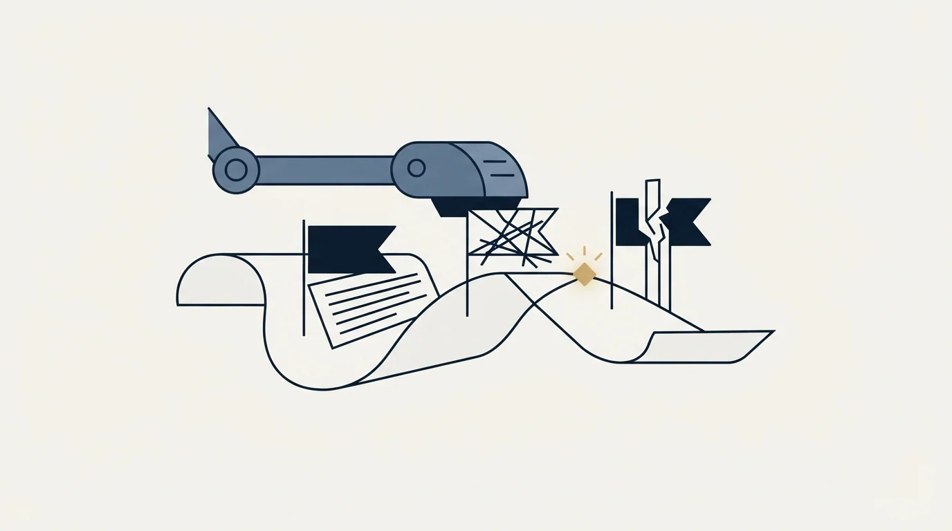 Section illustration: What the flags genuinely catch