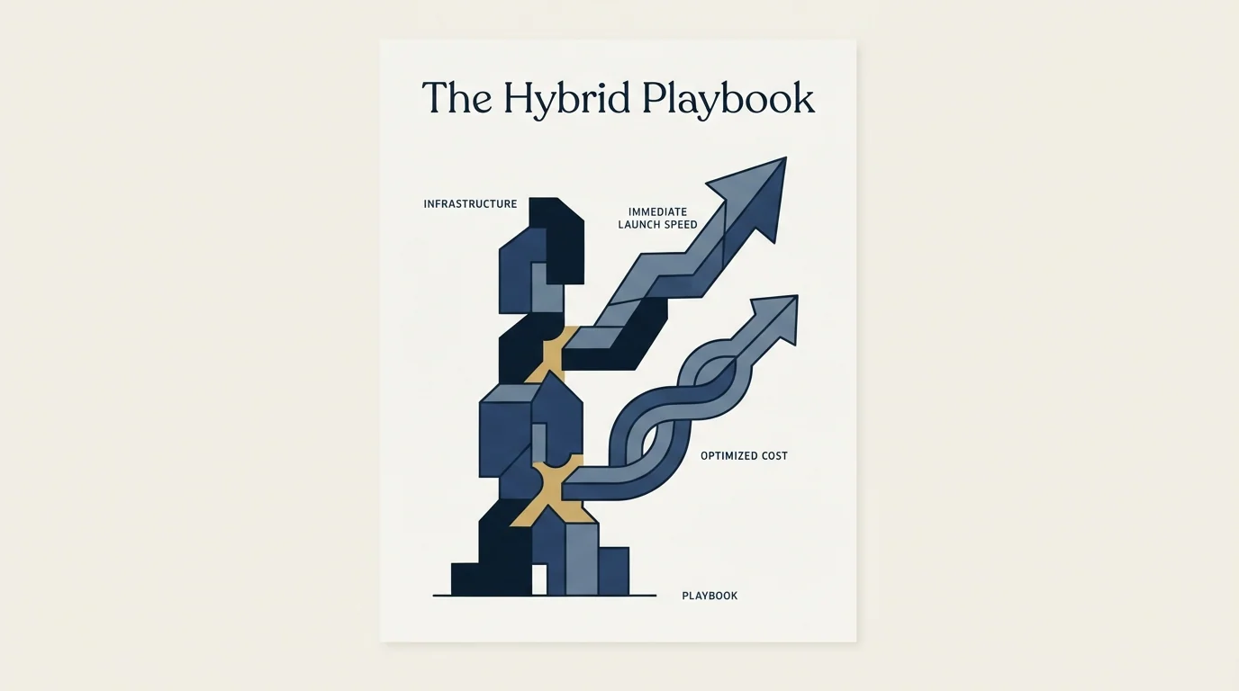 Section illustration: The Hybrid Playbook: Speed and Savings
