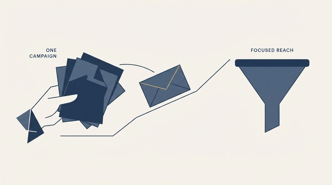 Section illustration: What we do instead