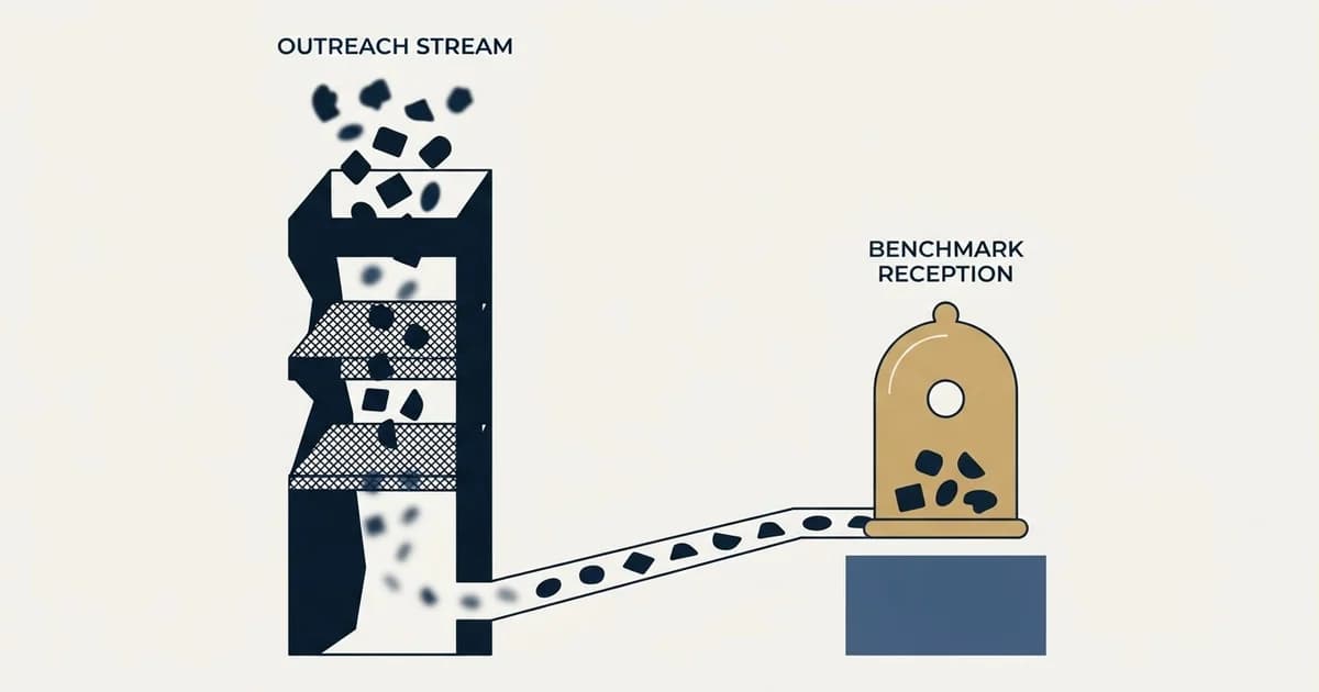 Editorial illustration for Cold Email Follow-Up Benchmarks