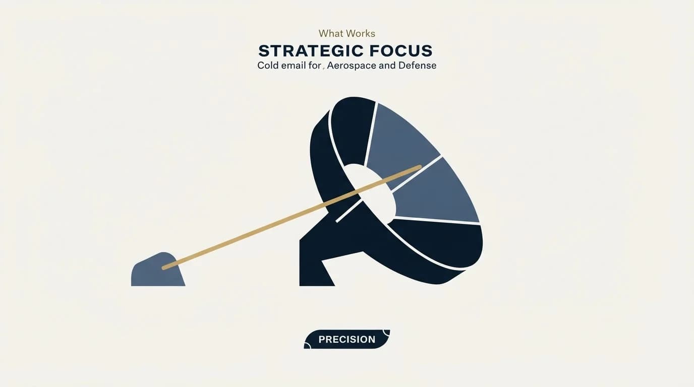 Section illustration: What Works: Aerospace Cold Email Best Practices