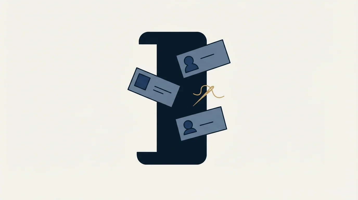 Section illustration: Building the List