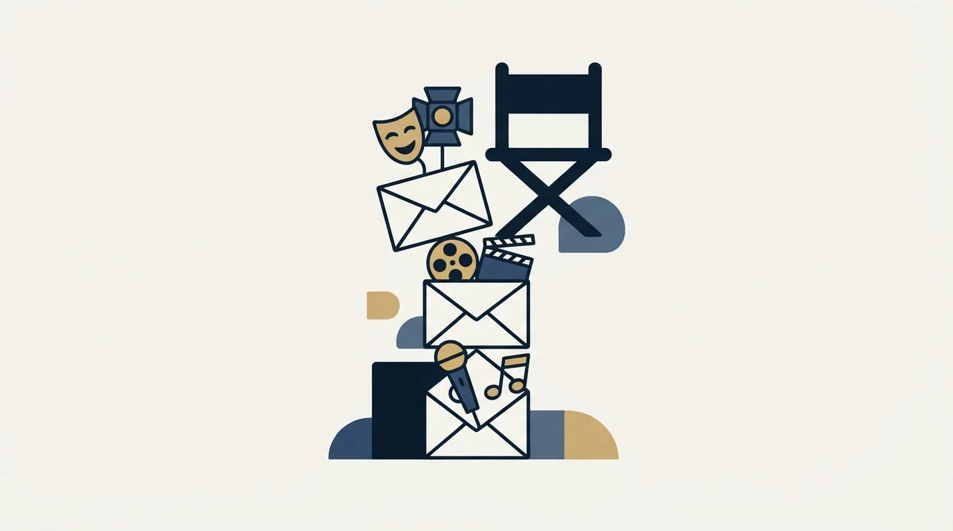 Section illustration: Real Entertainment Cold Email Examples