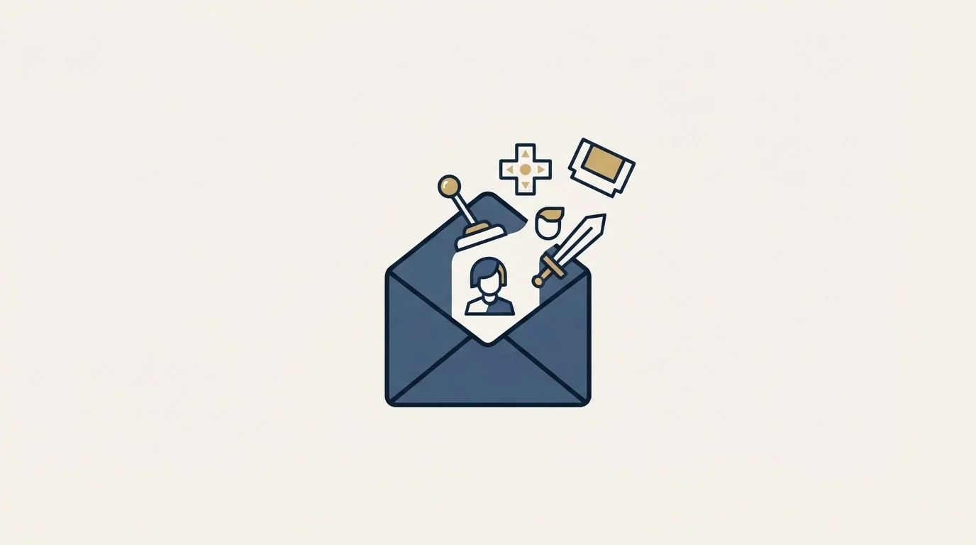 Section illustration: Real Gaming Cold Email Examples