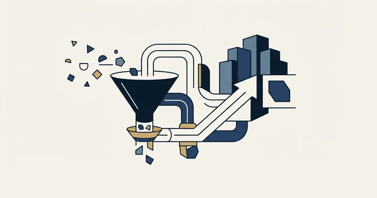 Editorial illustration for Cold Email for Interior Design Firms