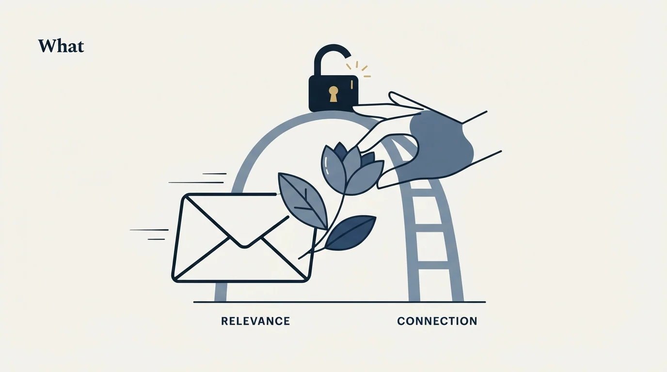 Section illustration: What Works: Investment Cold Email Best Practices