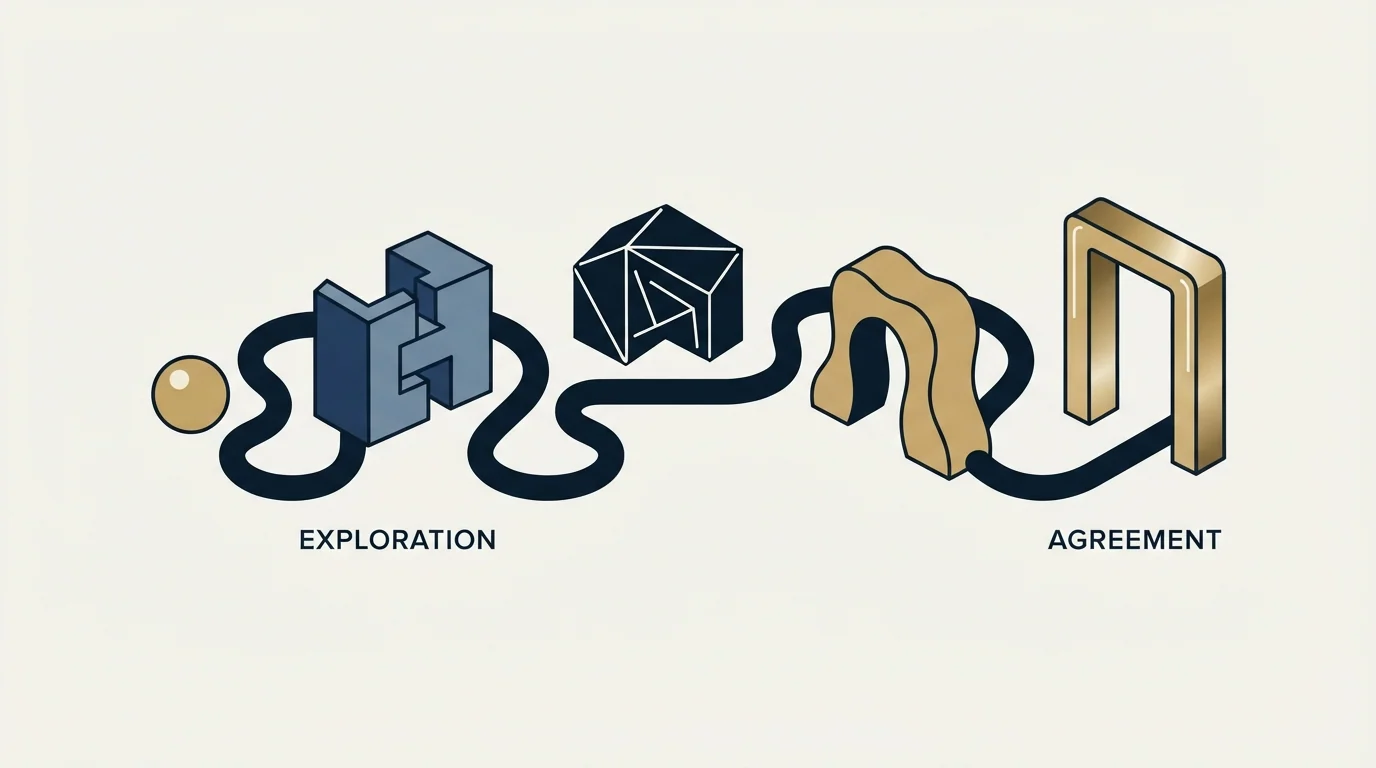 Section illustration: How the Buying Cycle Actually Works