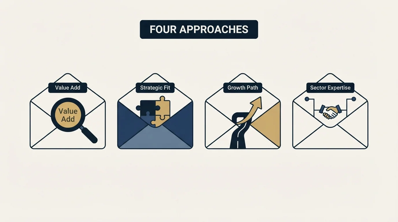 Section illustration: Four Email Approaches That Work in PE