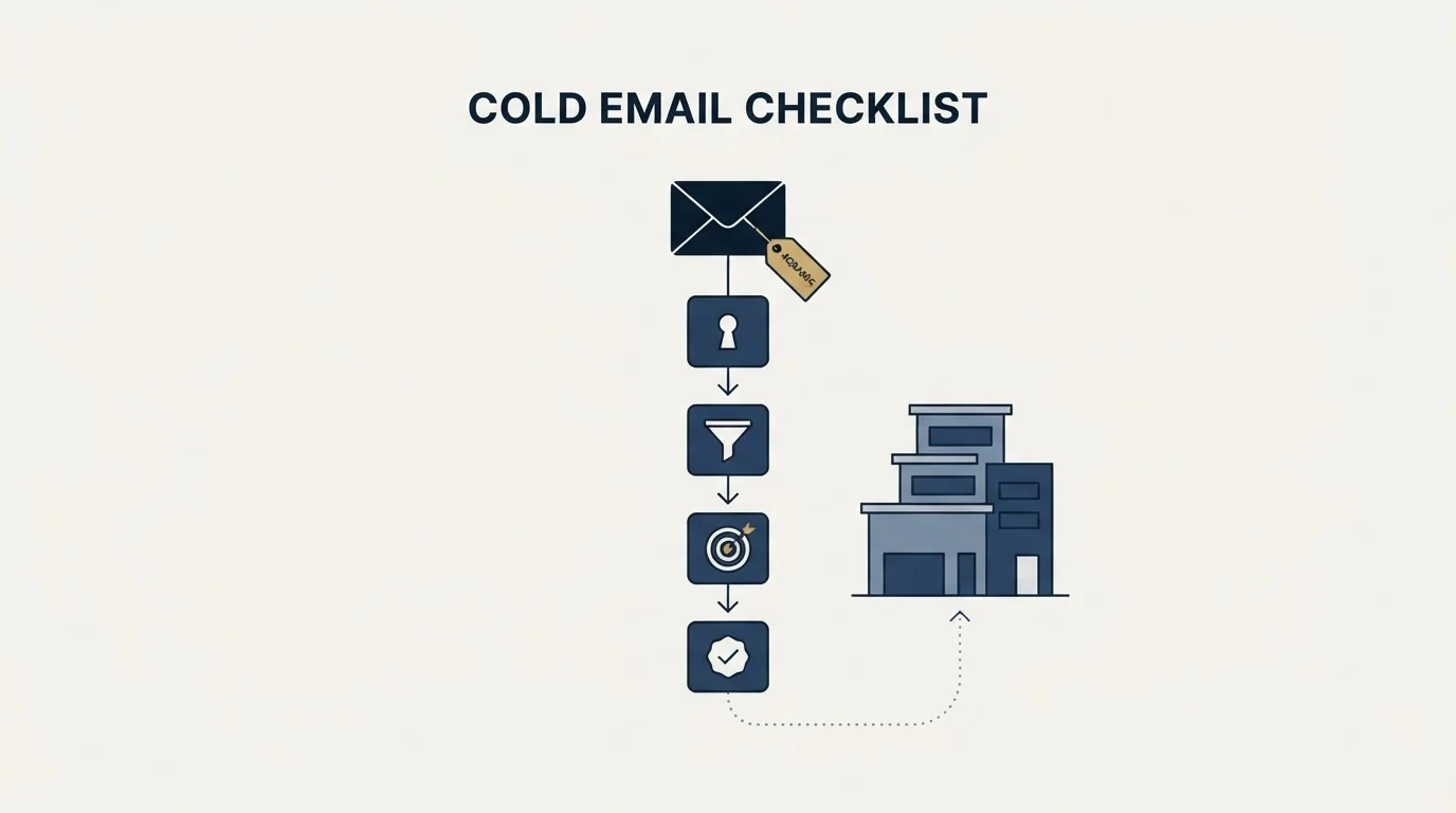 Section illustration: Your Restaurant Group Cold Email Checklist