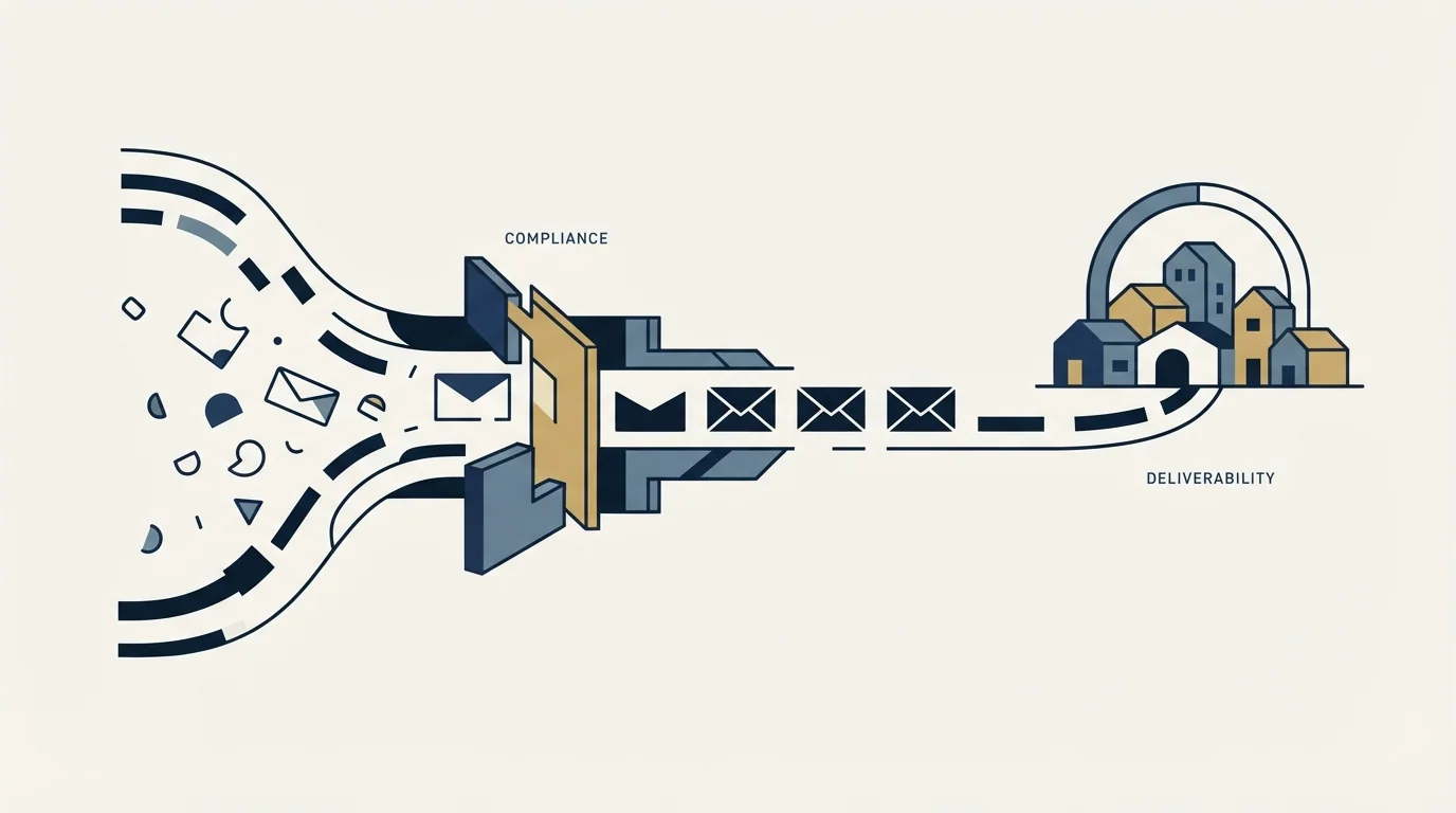 Section illustration: Deliverability and compliance in this vertical