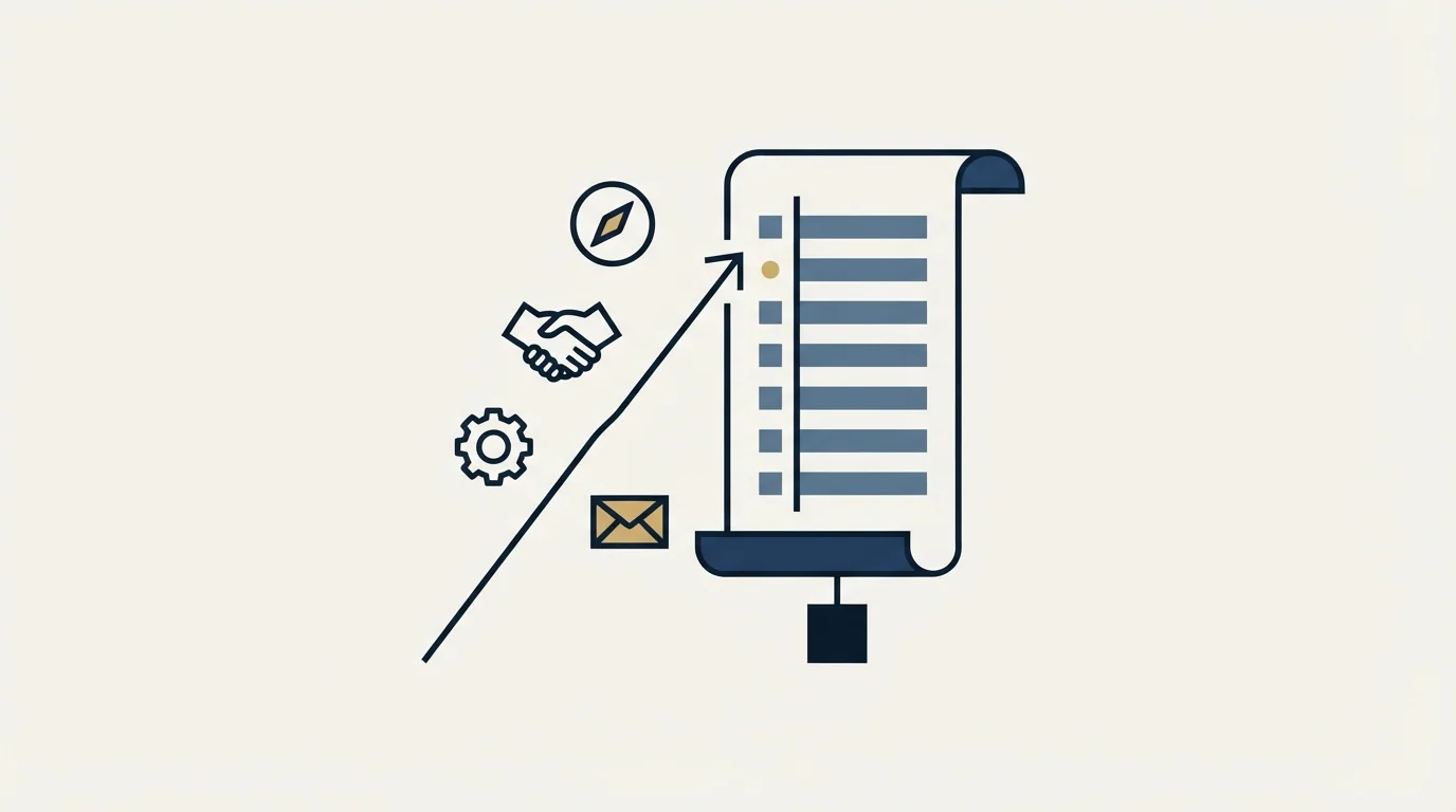 Section illustration: Your Venture Capital Cold Email Checklist