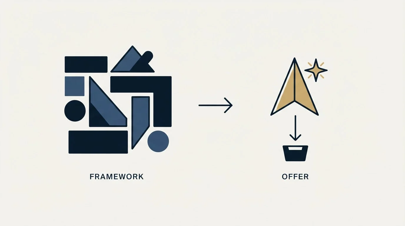 Section illustration: Choosing one from the offer, not from the article