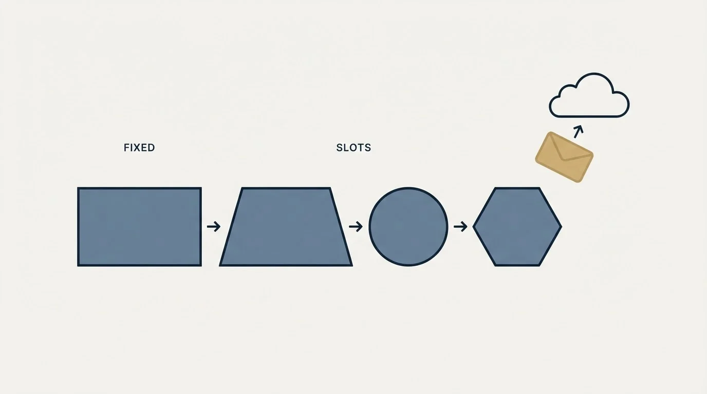 Section illustration: The structure every template below fills in