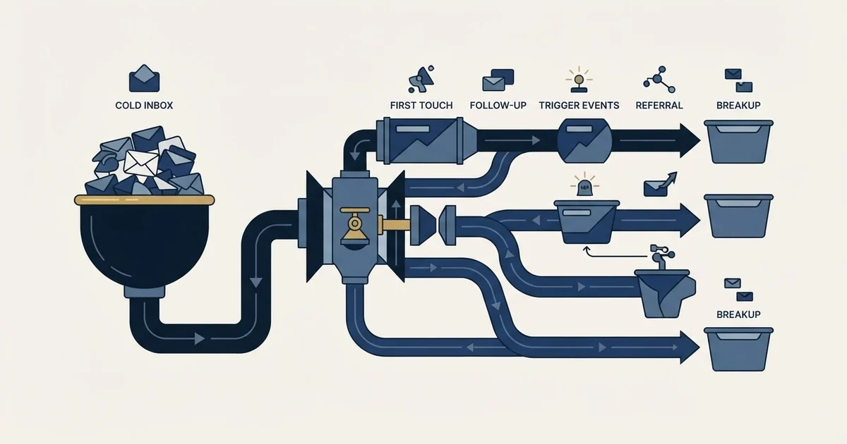Editorial illustration for Cold Email Templates for Automotive