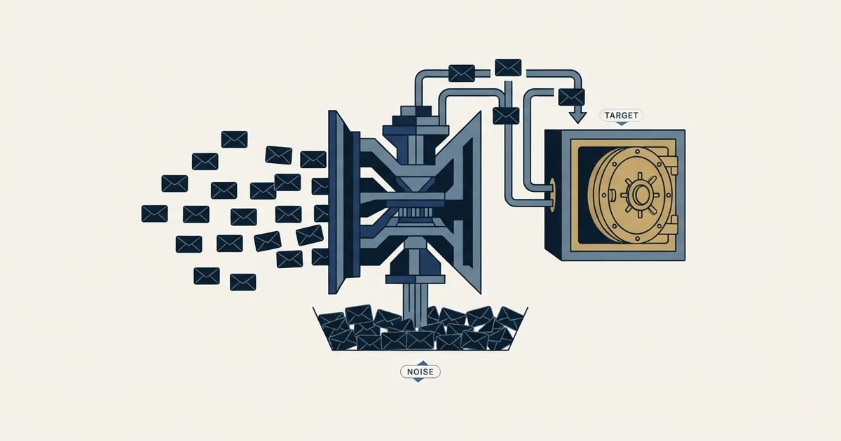Editorial illustration for Cold Email Templates for Banking