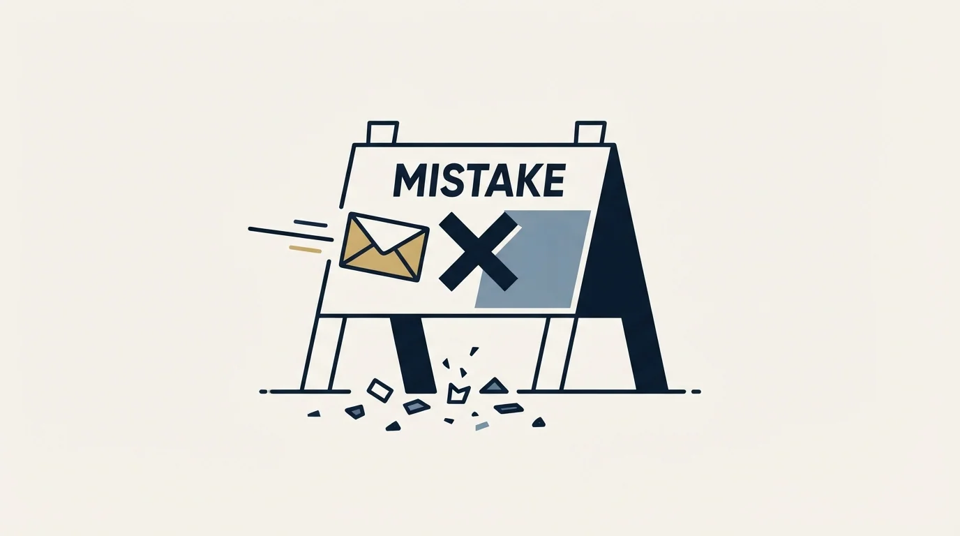 Section illustration: Mistakes That Kill Construction Outreach
