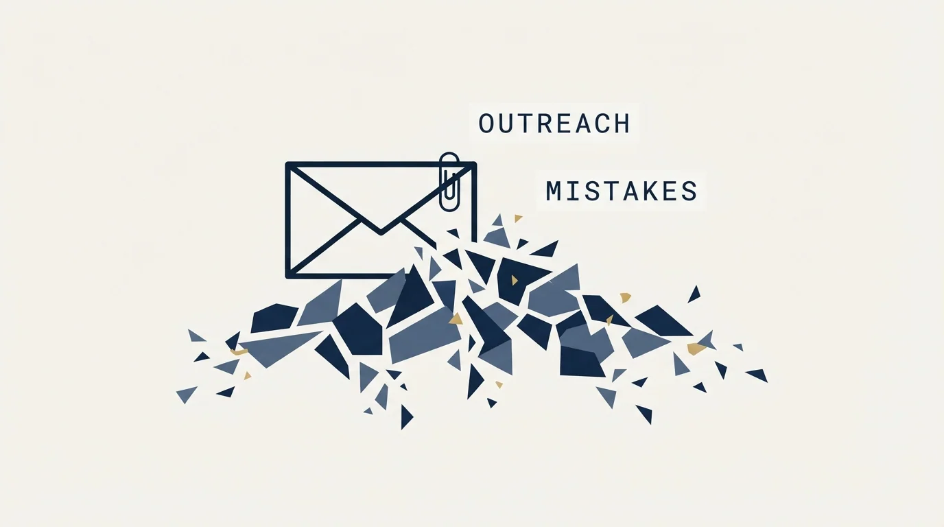 Section illustration: Mistakes That Kill Fitness Outreach