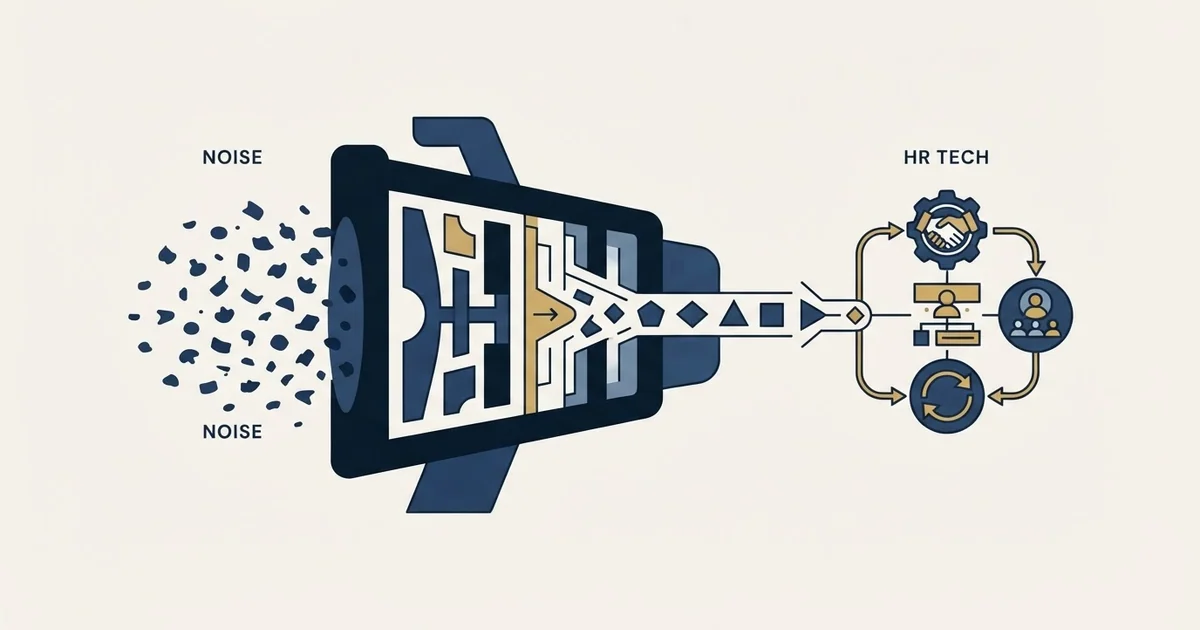 Editorial illustration for Cold Email Templates for HR Tech