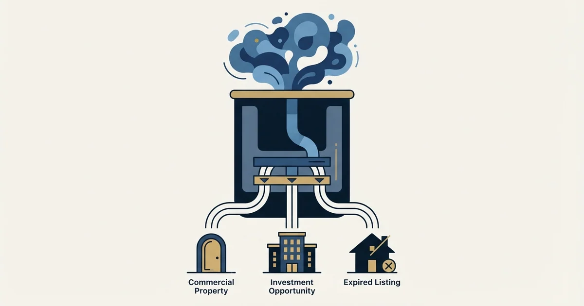 Editorial illustration for Cold Email Templates for Real Estate Agents