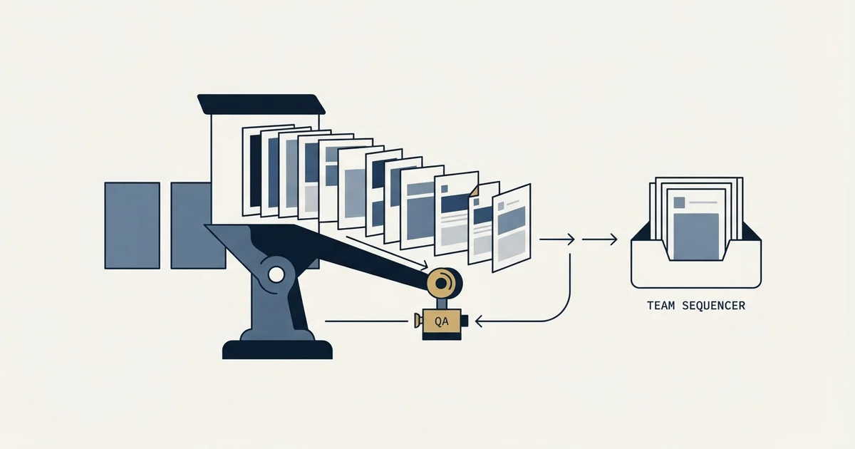 Editorial illustration for Cold Email Templates for Sales Managers
