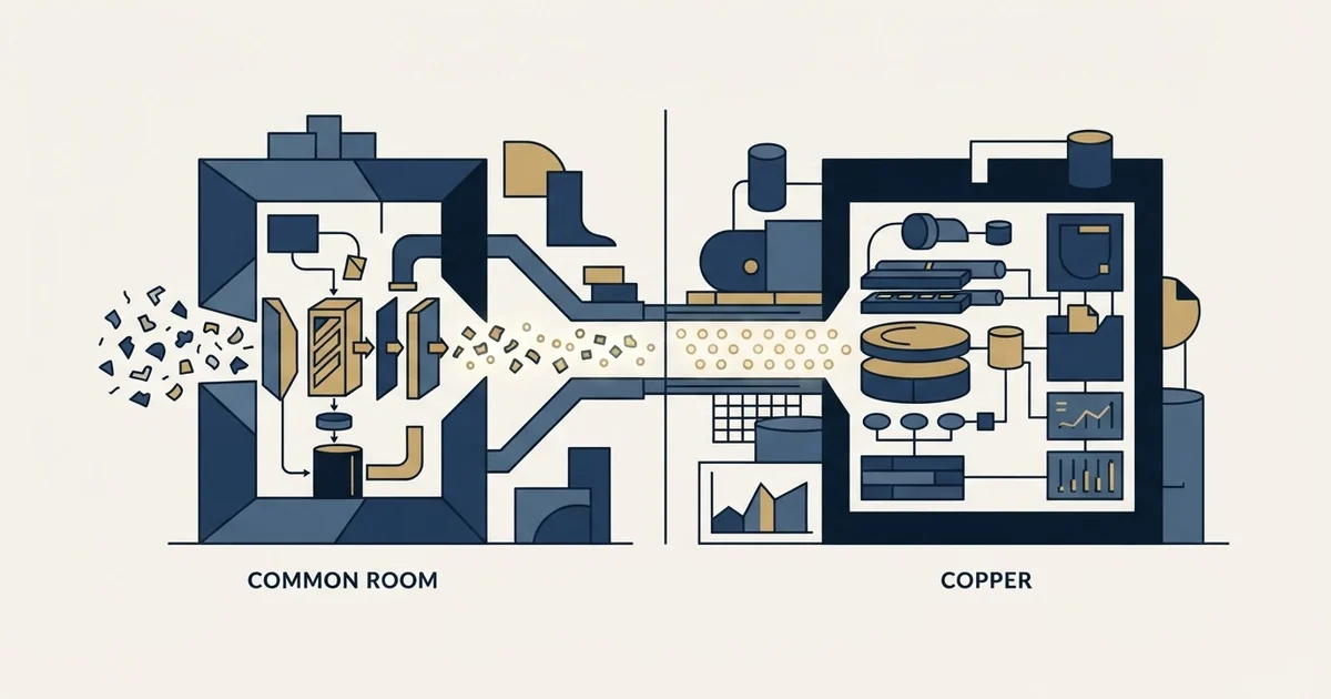 Editorial illustration for Common Room vs Copper