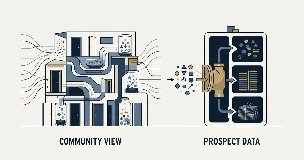 Editorial illustration for Common Room vs GetProspect