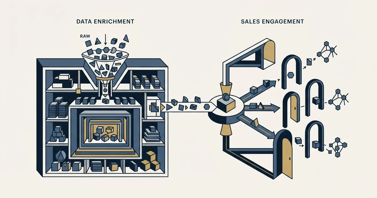 Editorial illustration for Common Room vs GetSales.io