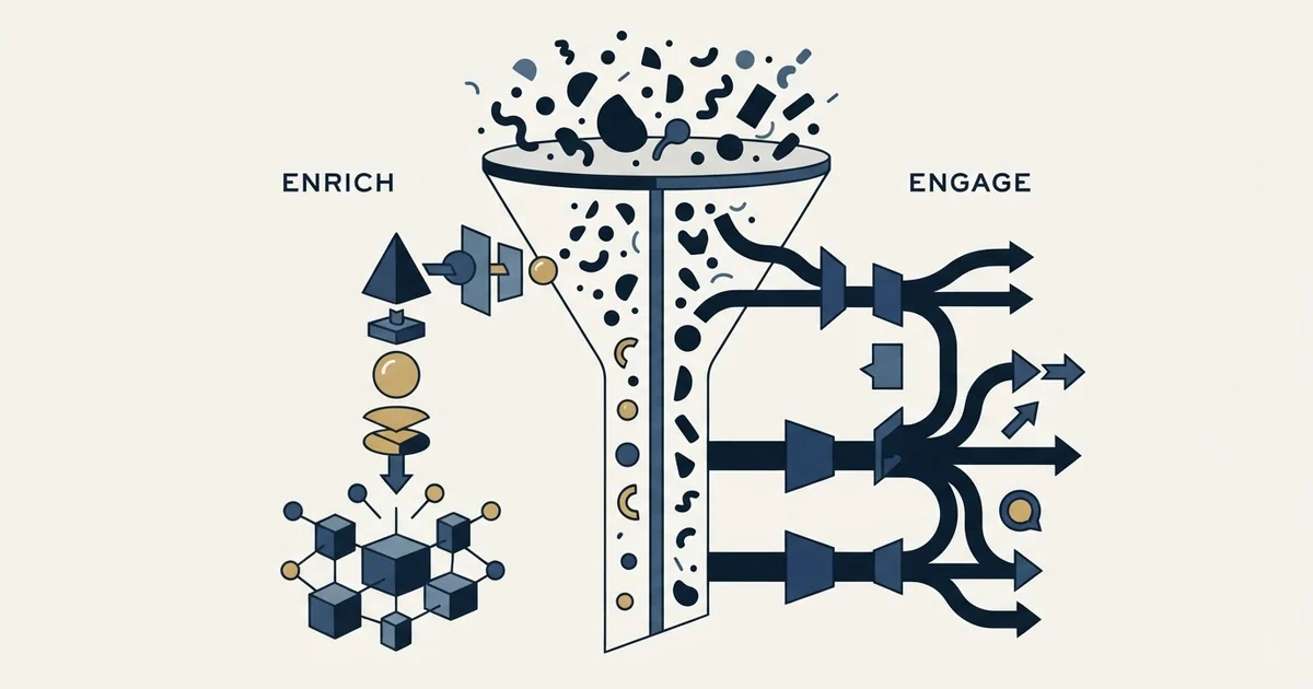 Editorial illustration for Common Room vs La Growth Machine