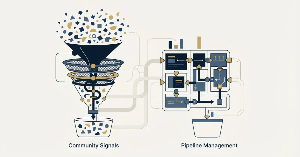 Editorial illustration for Common Room vs Salesmate