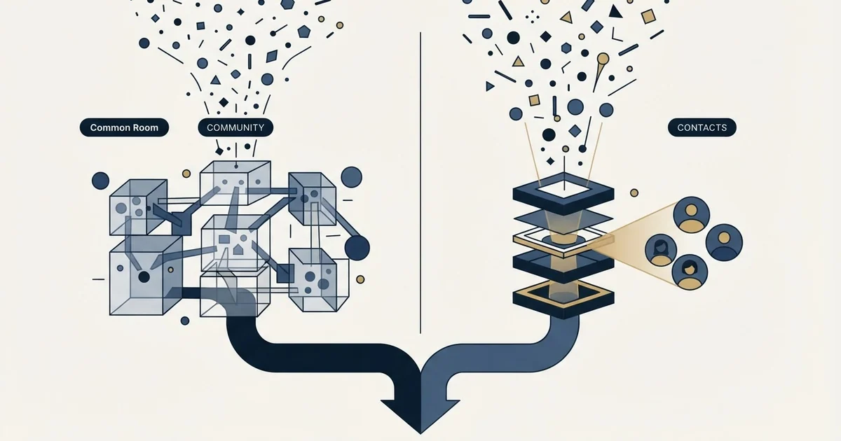 Editorial illustration for Common Room vs SignalHire