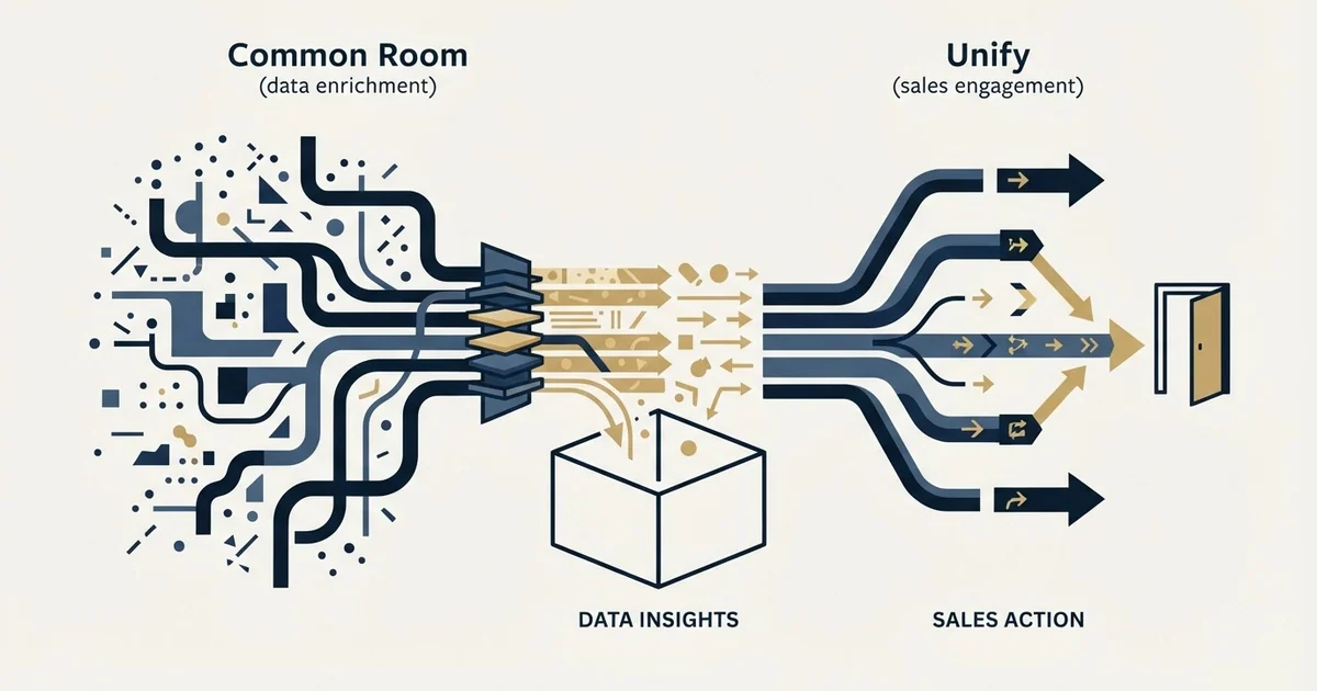 Editorial illustration for Common Room vs Unify