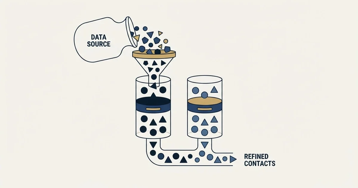 Editorial illustration for CompanyEnrich vs Lead411