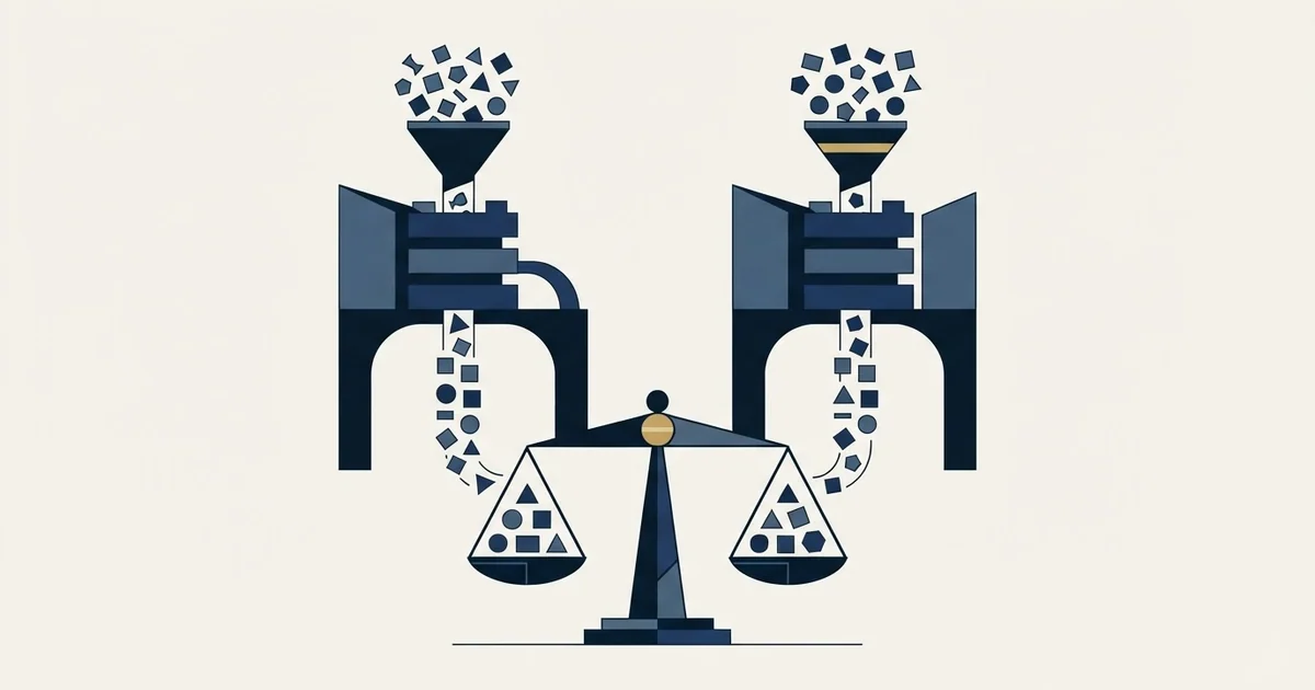Editorial illustration for CompanyEnrich vs Lusha